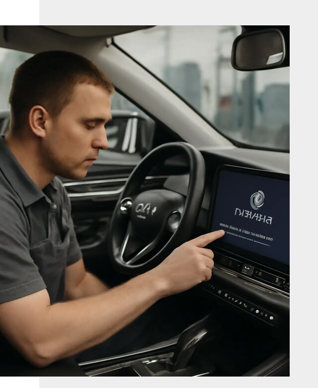 Установка приложений Changan и сервисов в авто в Златоусте