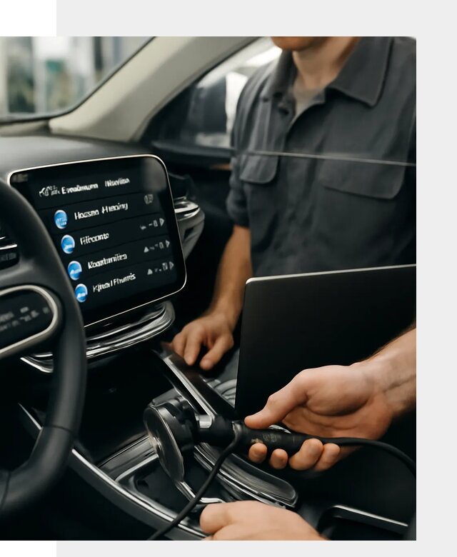 Установка приложений Geely для мультимедиа автомобиля в Златоусте