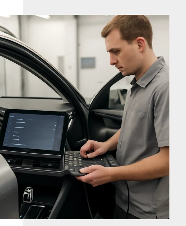 Русификация мультимедиа автомобилей Lynk Co в Златоусте