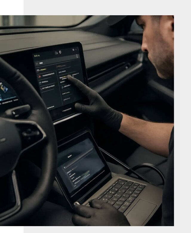 Русификация приборной панели Rising автомобиля в Златоусте