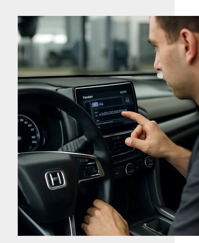 Русификация панели приборов Honda в Златоусте по цене 5155 ФастМобиль-Злт