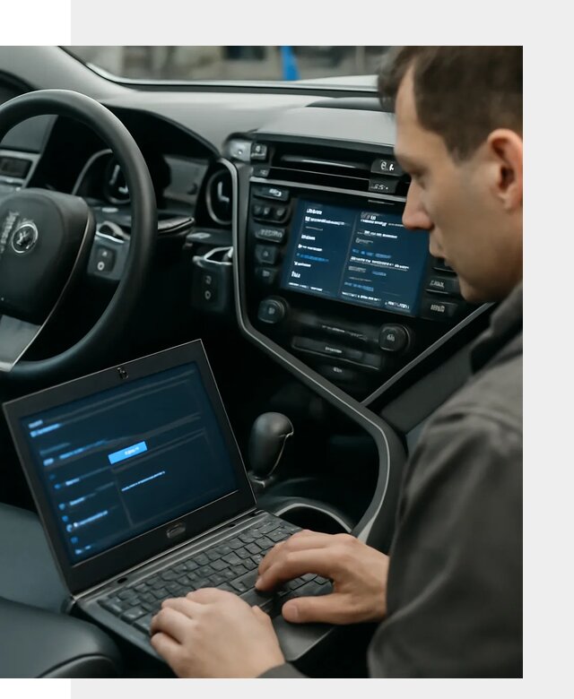 Русификация Toyota Camry 80 для мультимедиа в Златоусте